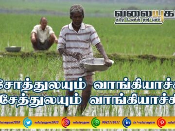சோத்துலயும் வாங்கியாச்சி சேத்துலயும் வாங்கியாச்சி